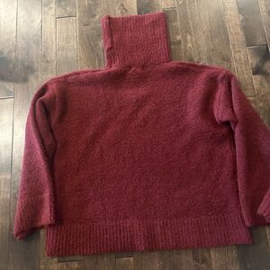 REVOLVE Burgundy Turtleneck Sweater